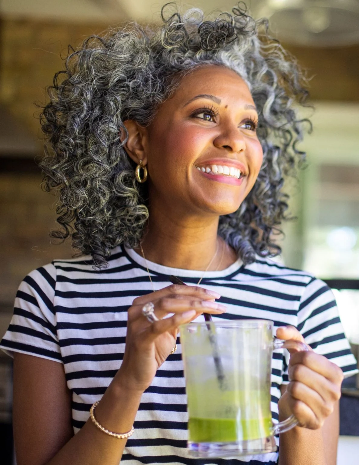 Happy Middle Aged Woman 8